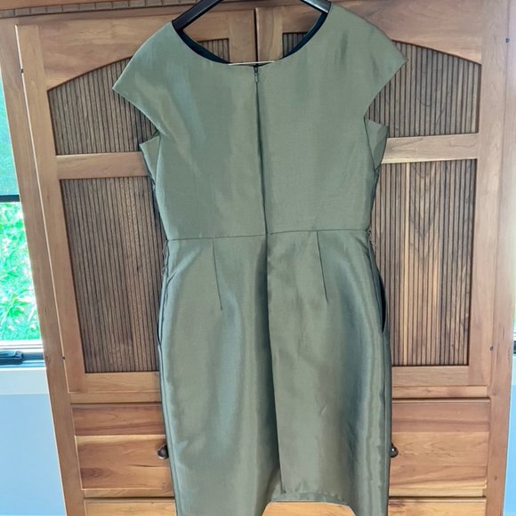 Alex Evenings Bronze Cocktail Dress, sz 10 - Picture 3 of 10